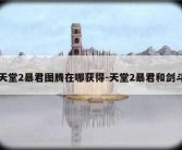 天堂2暴君图腾在哪获得-天堂2暴君和剑斗