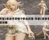 天堂2革命手游哪个职业厉害-天堂2革命手游攻略