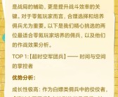 魔力宝贝佣兵使用事项及升阶指南